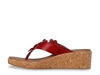 Cali Arch Fit Beverlee Rare Blossom Wedge Sandal