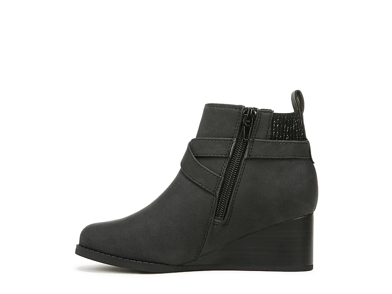 Posh Wedge Bootie