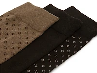 Dress Men's Crew Socks - 3 Pack