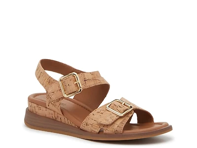 Magnolia Wedge Sandal