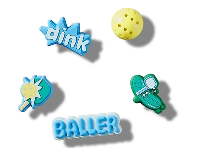 Pickleball Jibbitz Set - 5 Pack