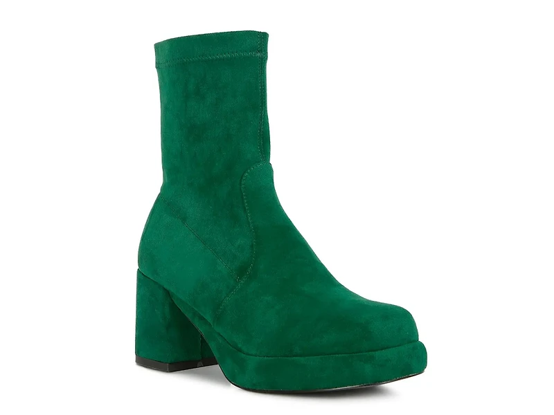 Two Cubes Platform Bootie