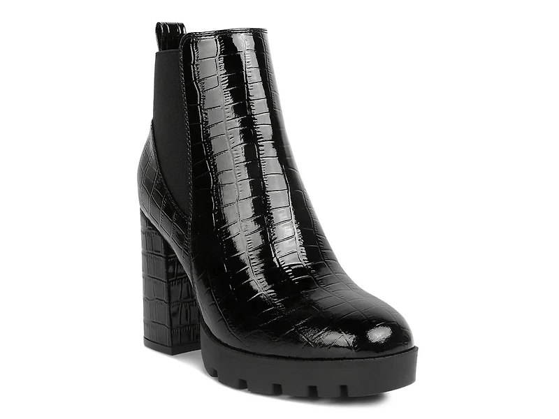 Foxy Platform Chelsea Boot