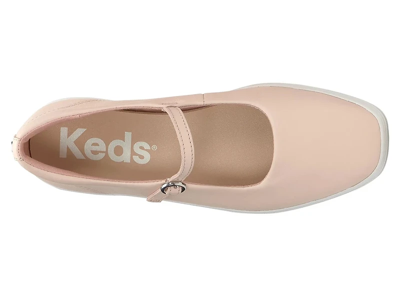 Square Toe Mary Jane Flat