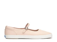 Square Toe Mary Jane Flat