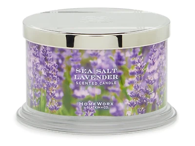 Sea Salt Lavender 18-oz. 4-Wick Candle