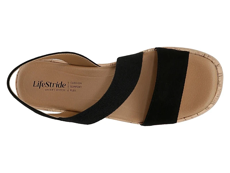 Odette Wedge Sandal