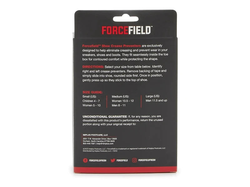 Force Field Crease Preventer - Large
