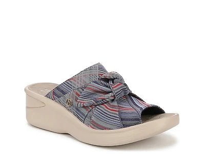 Smile Wedge Sandal