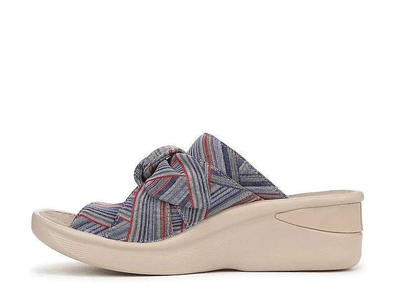 Smile Wedge Sandal