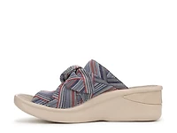 Smile Wedge Sandal