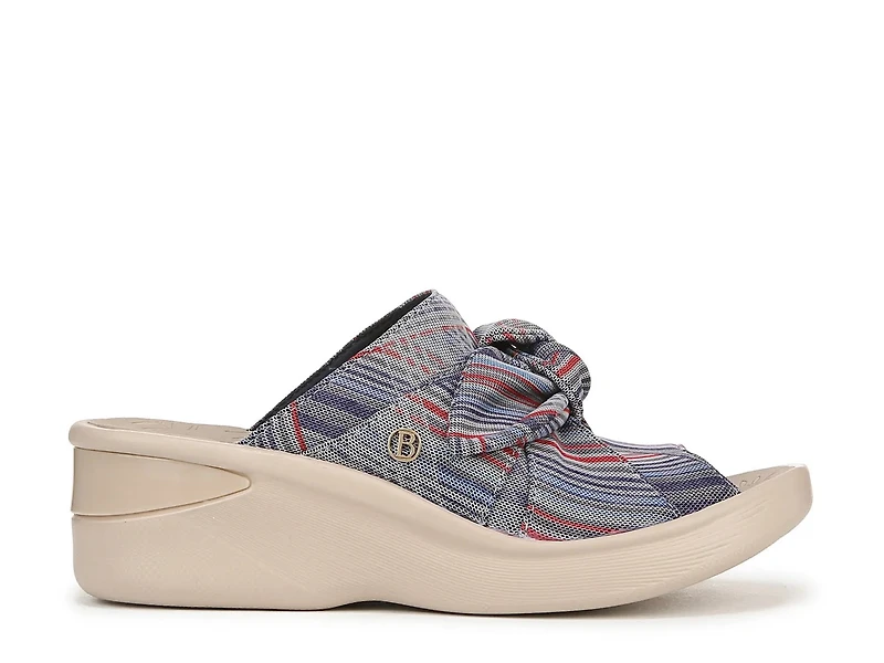 Smile Wedge Sandal