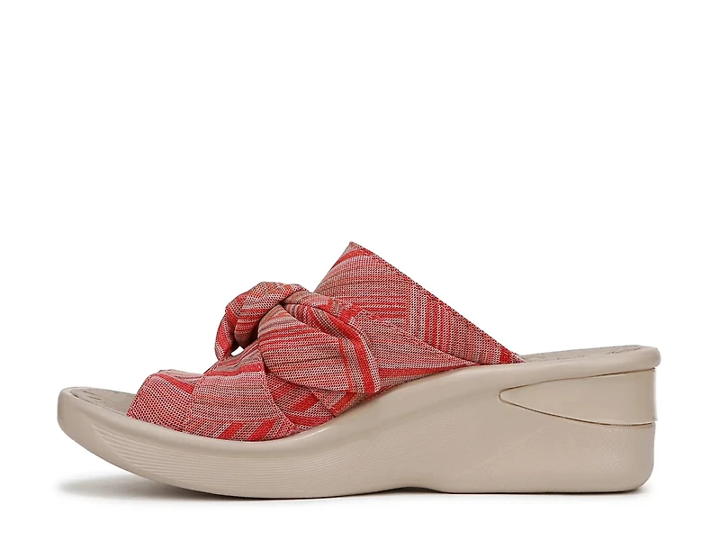 Smile Wedge Sandal