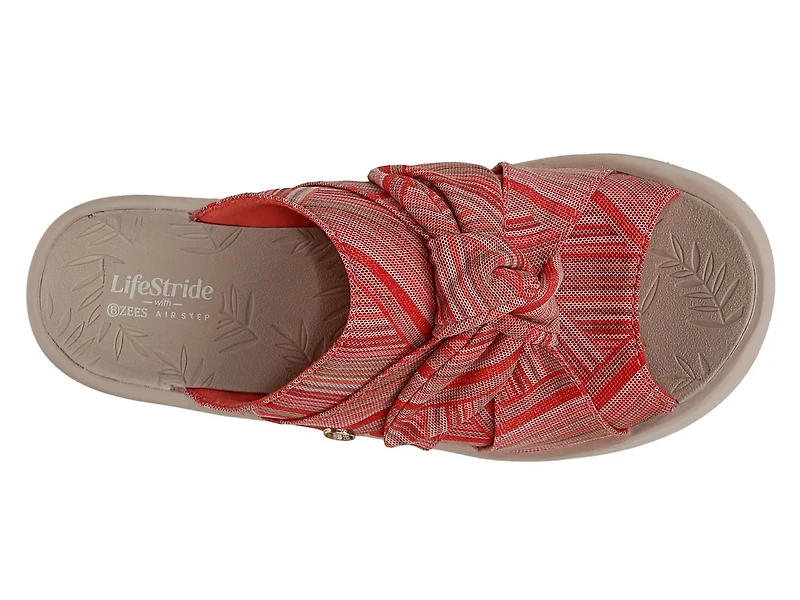 Smile Wedge Sandal