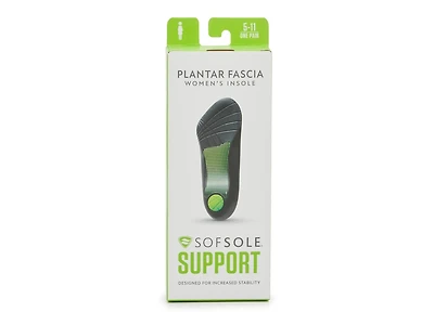 Sof Sole Support Women's Plantar Fascia Insole