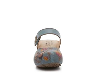 Spikey Flutter Wedge Clog