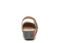 Spikey Flutter Wedge Clog