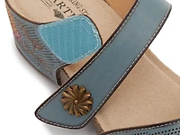 Spikey Flutter Wedge Clog