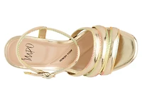 Olive Platform Sandal