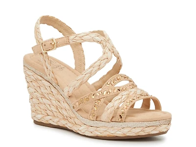 Odette Wedge Sandal