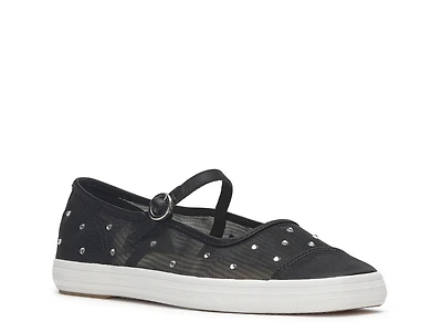 Square Toe Mary Jane Flat
