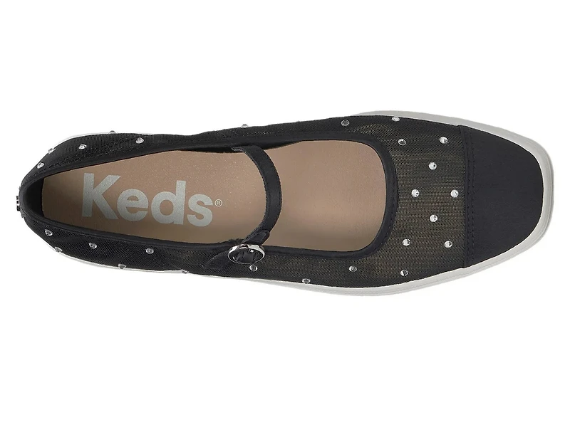 Square Toe Mary Jane Flat
