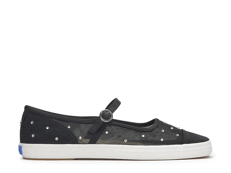 Square Toe Mary Jane Flat
