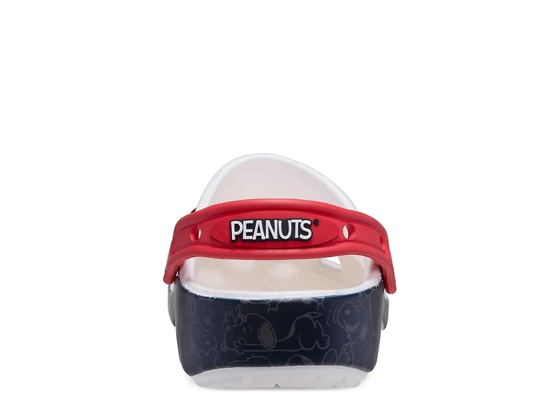 Classic Peanuts Snoopy Clog