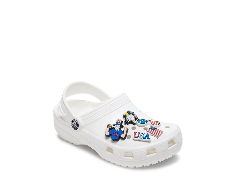 Patriotic Jibbitz Set - 5 Pack