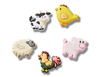 Farm Friend Animals Jibbitz Set - 5 Pack