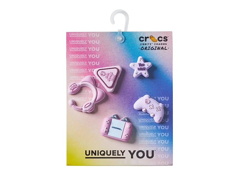 Girl Gamer Jibbitz Set - 5 Pack
