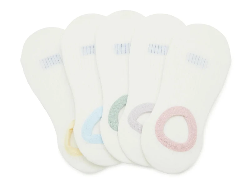 Rib Women's No Show Socks