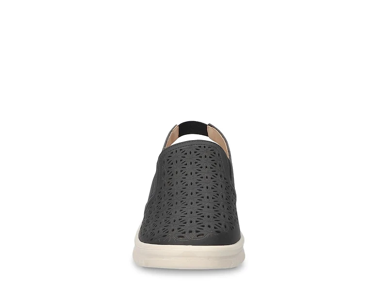 Petal Wedge Slip-On