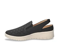 Petal Wedge Slip-On