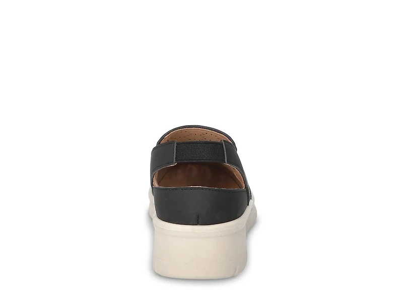 Petal Wedge Slip-On