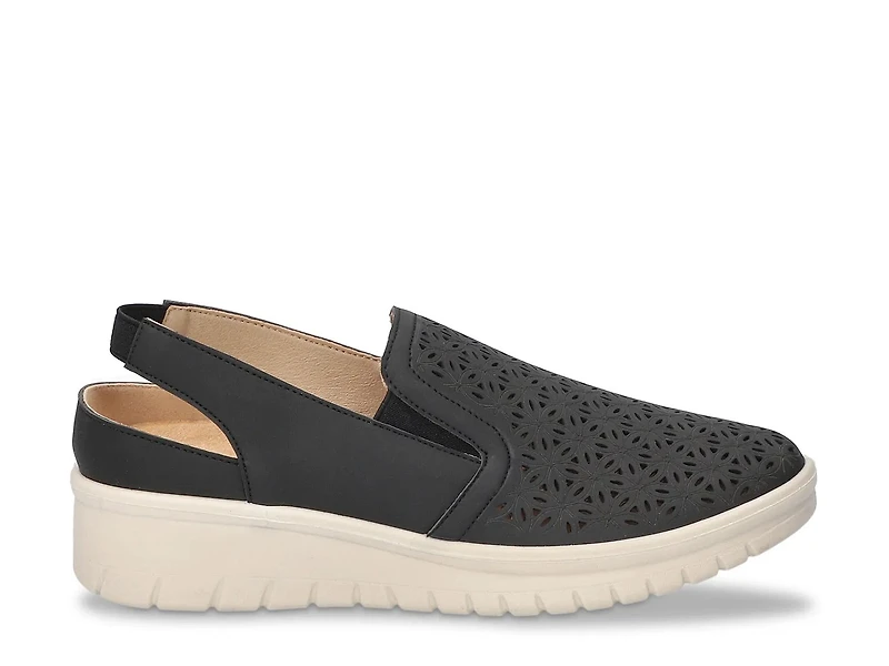 Petal Wedge Slip-On