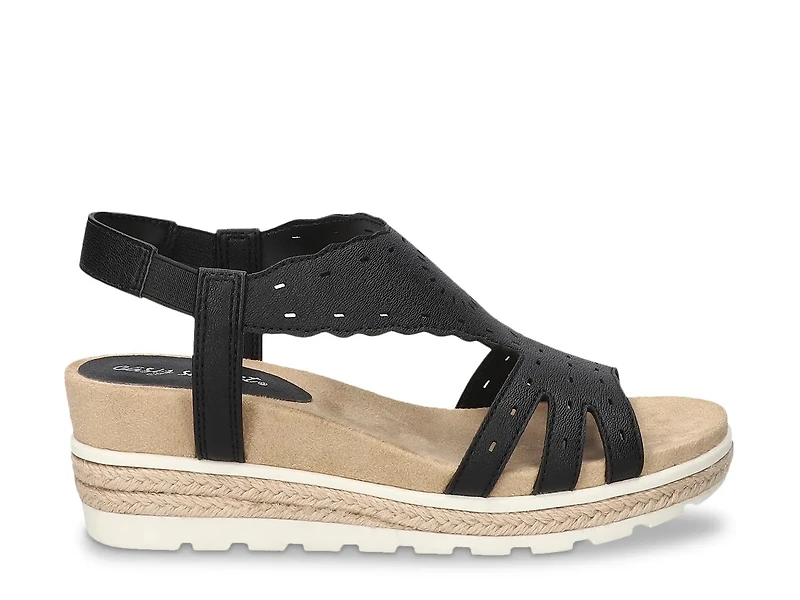 Fran Wedge Sandal