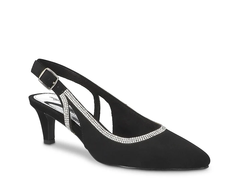 Glisten Rhinestone Pump
