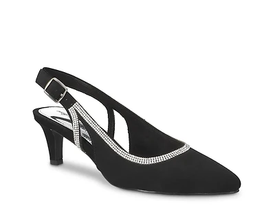 Glisten Rhinestone Pump