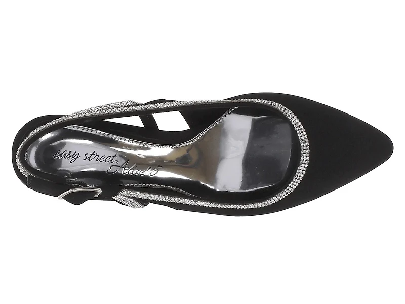 Glisten Rhinestone Pump