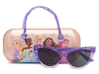 Disney Princess Kids' Sunglasses & Hard Case Set