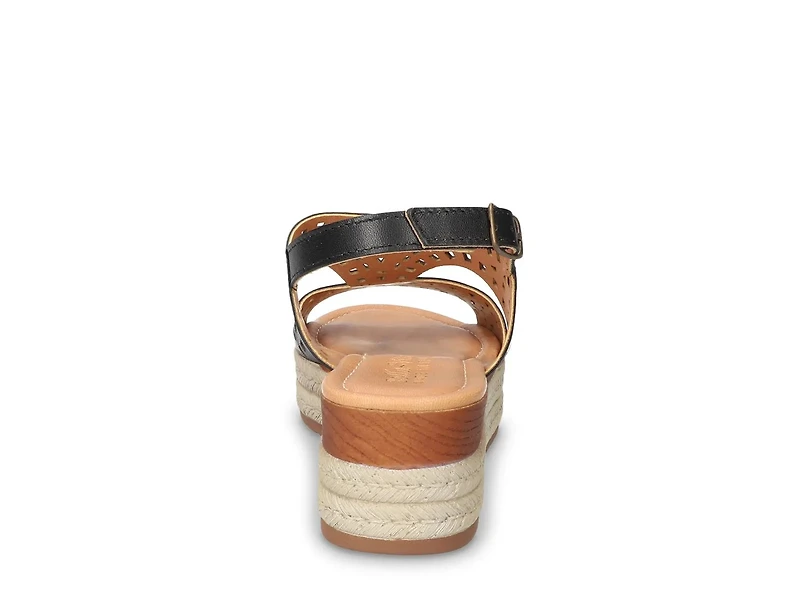 Ann Espadrille Wedge Sandal