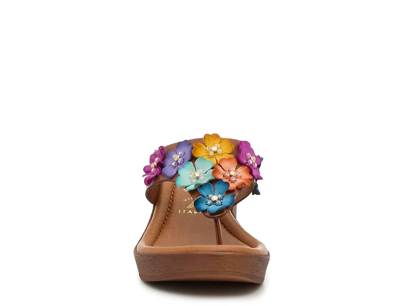 Brynne Wedge Sandal