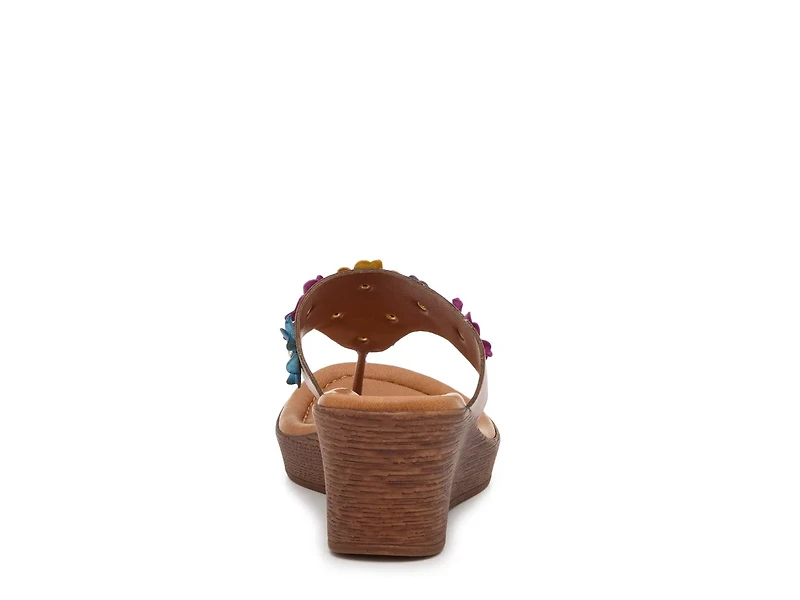 Brynne Wedge Sandal