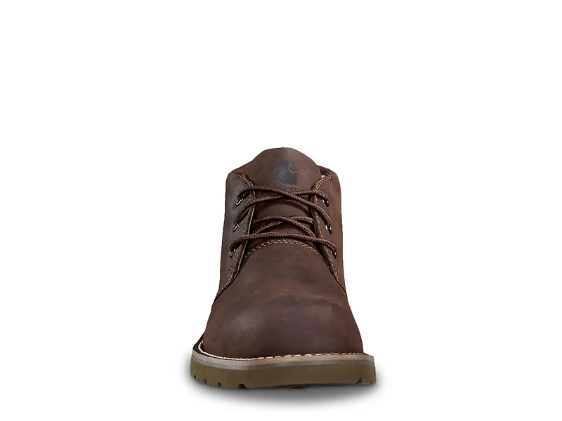 Plain Toe Wedge Chukka Boot - Men's