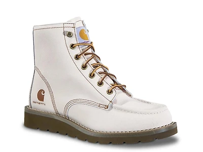 6" Moc Toe Wedge Bootie