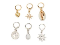 Multi Shoe Charms - 6 Pack