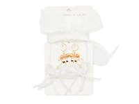 Bow Mesh Shoe Charms & Laces - 6 Pack
