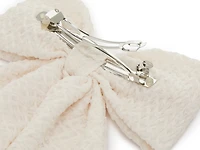 Textured Bow Clip