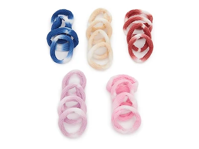 Tie Dye Hair Ties - 20 Pack